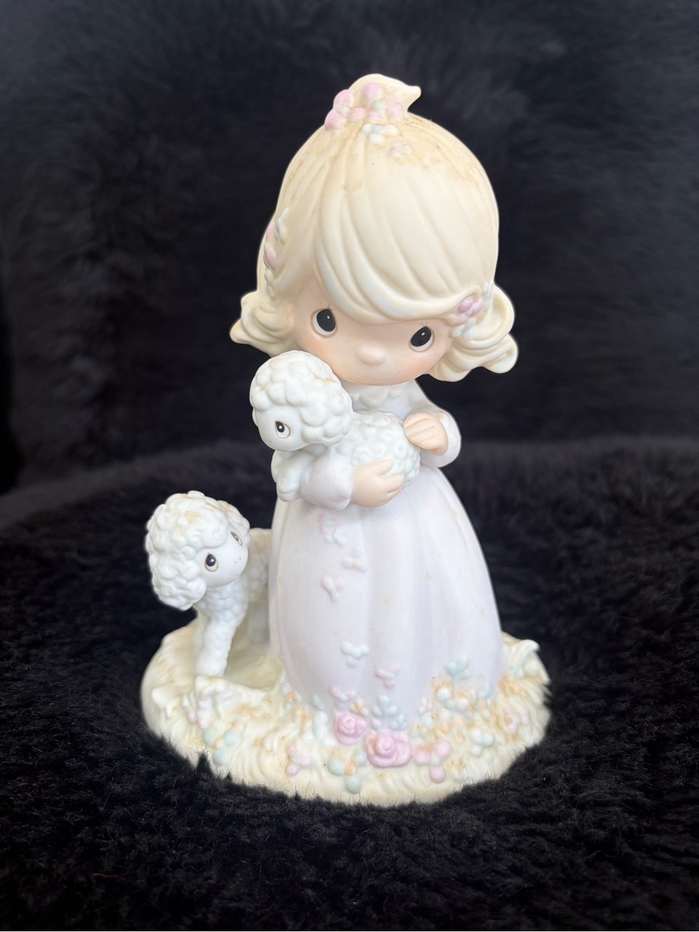 Precious Moments Collectors Club The Lord Is My Shepherd Special Ed 1984 No Box